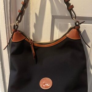 Dooney & Burke Classic Black and Brown Women's Bag